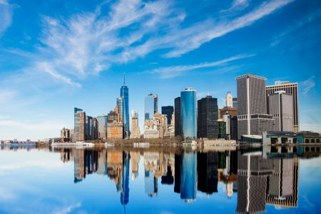 Skyline Reflections — 150-piece jigsaw puzzle