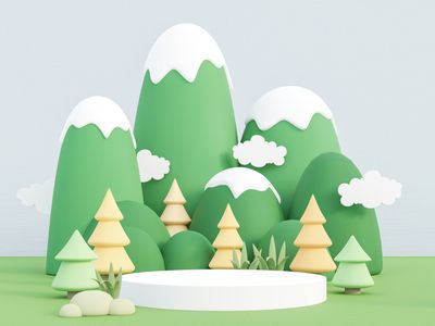 Whimsical Mountain Scene — 300-piece jigsaw puzzle