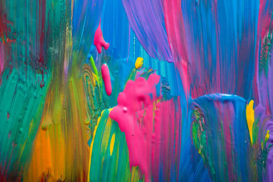 Vibrant Color Symphony — 100-piece jigsaw puzzle