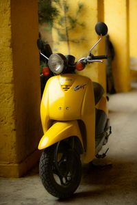 Sunny Yellow Scooter — 100-piece jigsaw puzzle