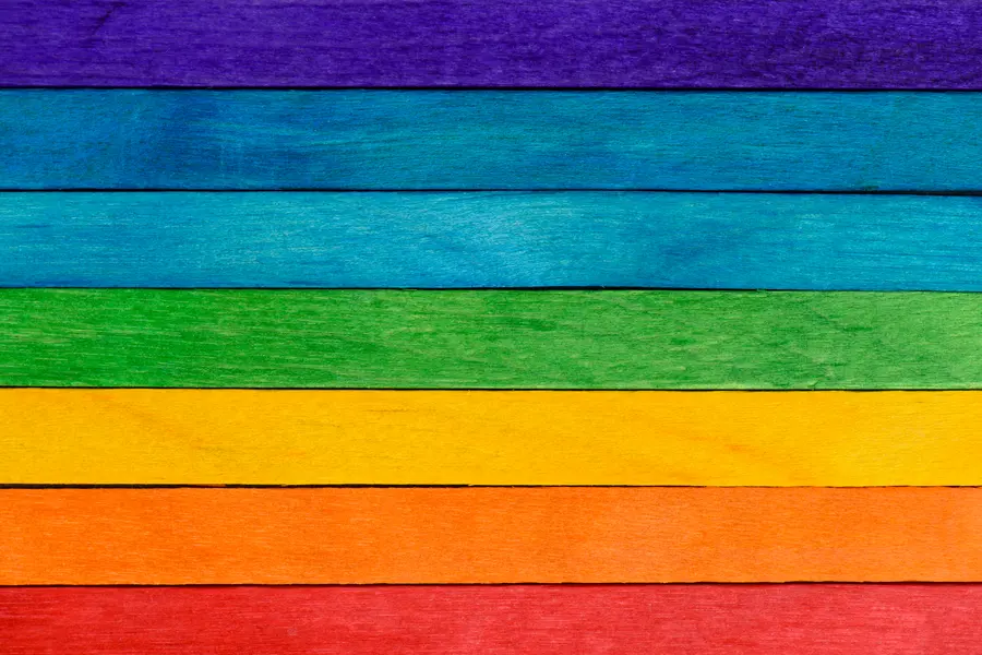 Colorful Wooden Stripes — 300-piece jigsaw puzzle