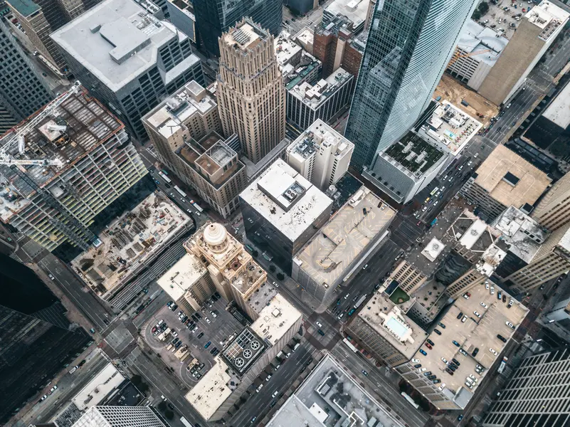 Urban Maze from Above — 200-piece jigsaw puzzle