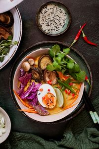Vibrant Ramen Bowl — 64-piece jigsaw puzzle