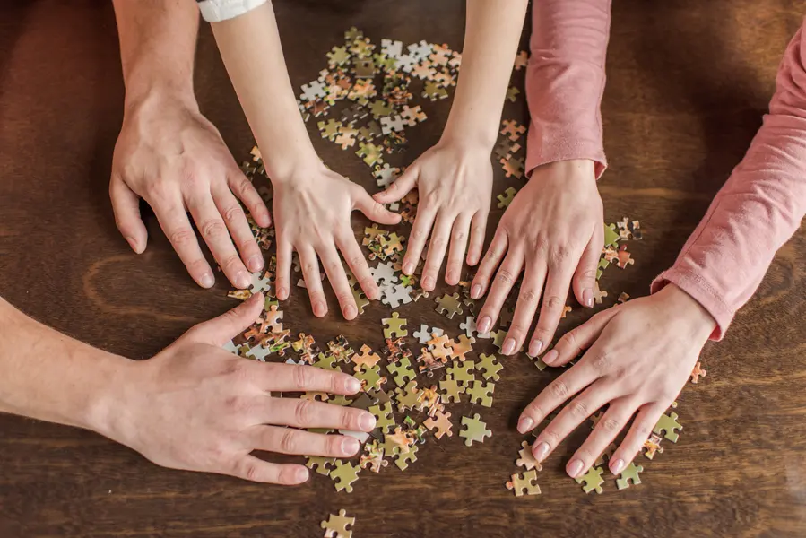 Family Puzzle Time — 500-piece jigsaw puzzle