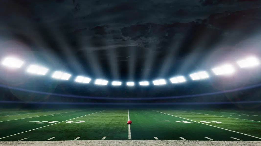 Stadium Under Lights — 200-piece jigsaw puzzle