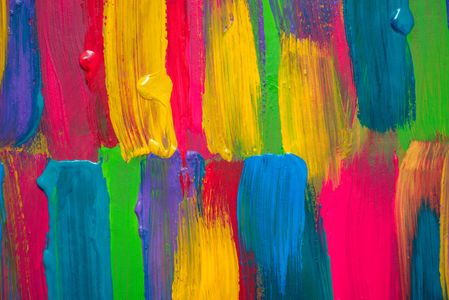 Vibrant Brush Strokes — 100-piece jigsaw puzzle