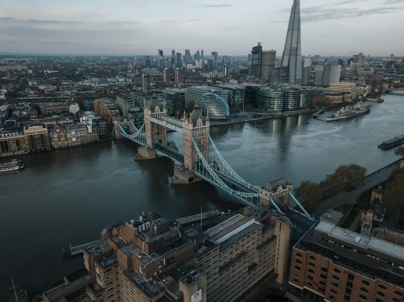 Panorama del ponte di Londra — puzzle da 400 pezzi