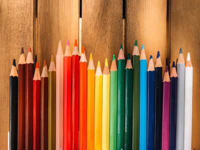 Colorful Pencil Array — 300-piece jigsaw puzzle