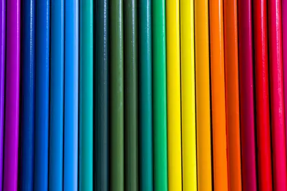 Rainbow Pencils — 400-piece jigsaw puzzle