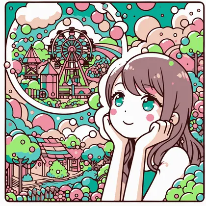 Dreamy Fairytale Park — 400-piece jigsaw puzzle