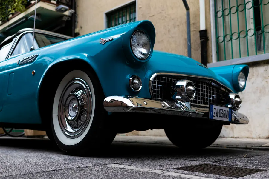 Vintage Turquoise Ride — 500-piece jigsaw puzzle