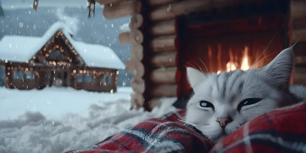 Cozy Winter Retreat — 400-piece jigsaw puzzle