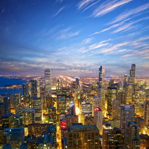 Twilight Cityscape — 200-piece jigsaw puzzle