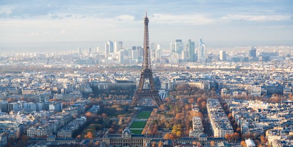 Parisian Cityscape — 400-piece jigsaw puzzle