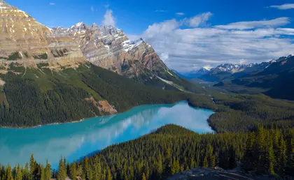 Serenity at Mountain Lake — 300-piece jigsaw puzzle