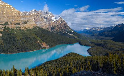 Serenity at Mountain Lake — 300-piece jigsaw puzzle