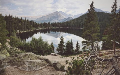 Serene Mountain Reflection — 300-piece jigsaw puzzle