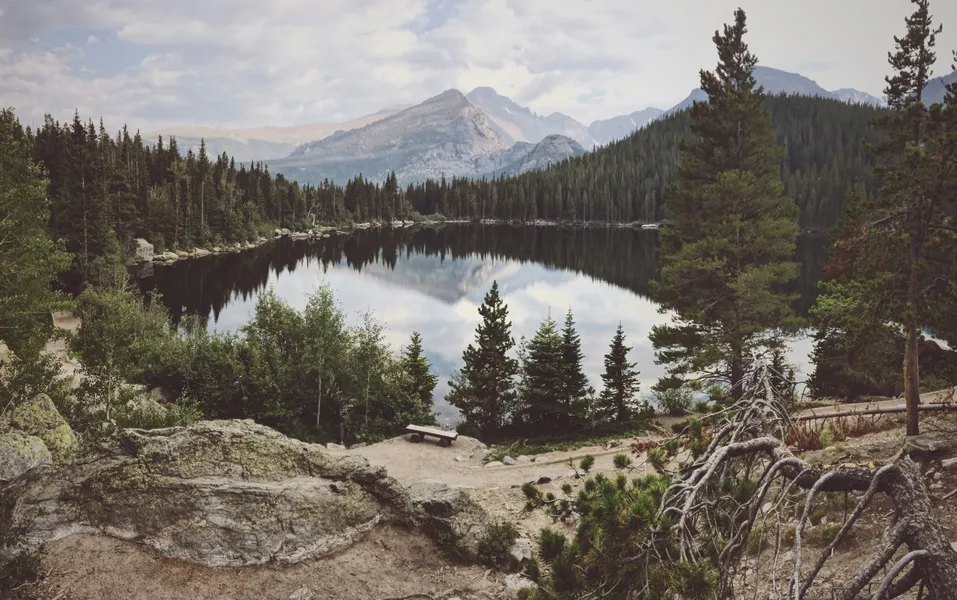 Serene Mountain Reflection — 300-piece jigsaw puzzle