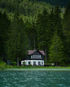 Lakeside Forest Retreat — 300-piece jigsaw puzzle
