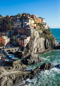 Cliffside Village Charm — 300-piece jigsaw puzzle