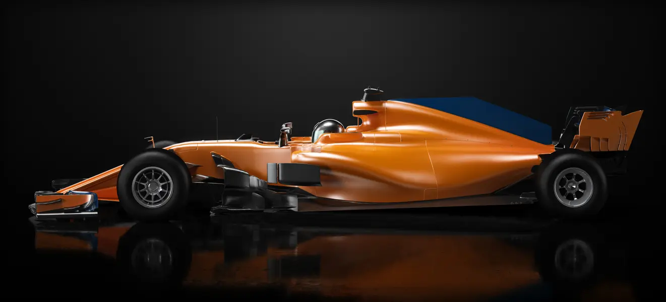 Sleek Racing Machine — 300-piece jigsaw puzzle