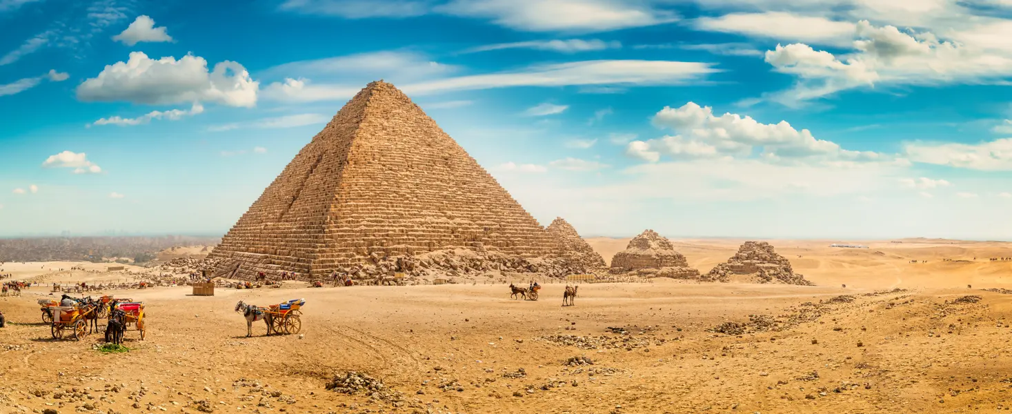 Grandeur of the Pyramids — 64-piece jigsaw puzzle