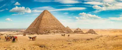 Grandeur of the Pyramids — 64-piece jigsaw puzzle