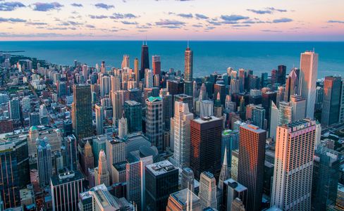 Skyline at Dusk — 150-piece jigsaw puzzle