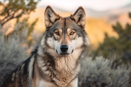 Majestic Forest Wolf — 300-piece jigsaw puzzle