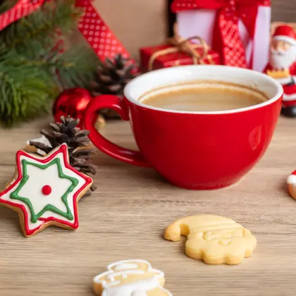 Festive Coffee Delight — 500-piece jigsaw puzzle