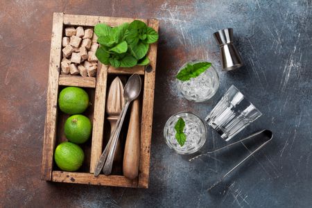 Mint Cocktail Preparation — 300-piece jigsaw puzzle