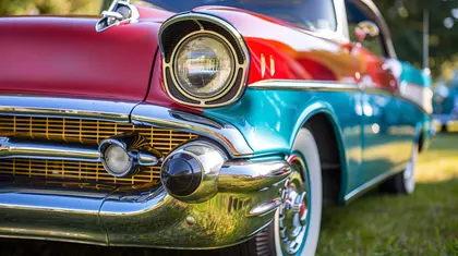 Vintage Car Elegance — 100-piece jigsaw puzzle