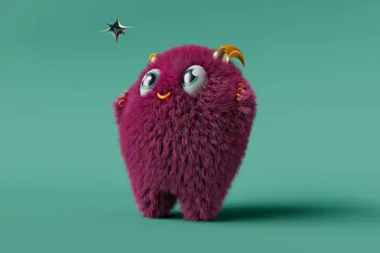 Fuzzy Monster Delight — 100-piece jigsaw puzzle