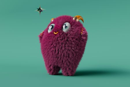 Fuzzy Monster Delight — 100-piece jigsaw puzzle
