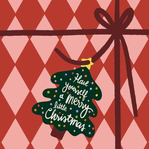 Festive Christmas Card — 200-piece jigsaw puzzle