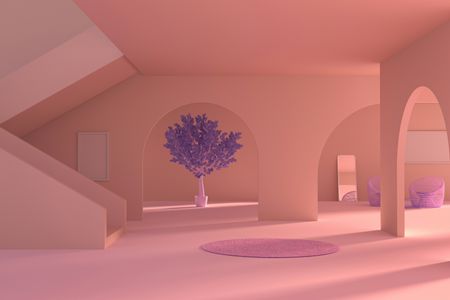 Dreamy Pastel Interior — 150-piece jigsaw puzzle