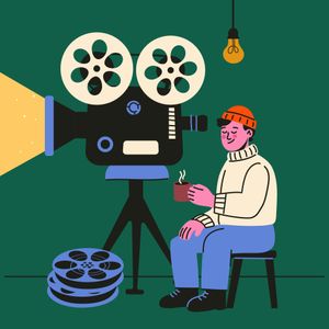 Cozy Film Projection — 200-piece jigsaw puzzle