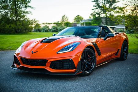 Sleek Orange Sports Car — 150-piece jigsaw puzzle