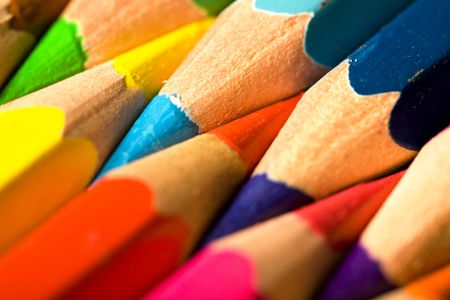 Vibrant Pencil Tips — 100-piece jigsaw puzzle
