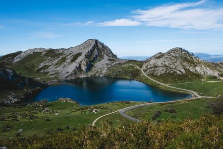 Serene Mountain Lake — 300-piece jigsaw puzzle