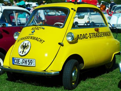 Retro Yellow Microcar — 200-piece jigsaw puzzle