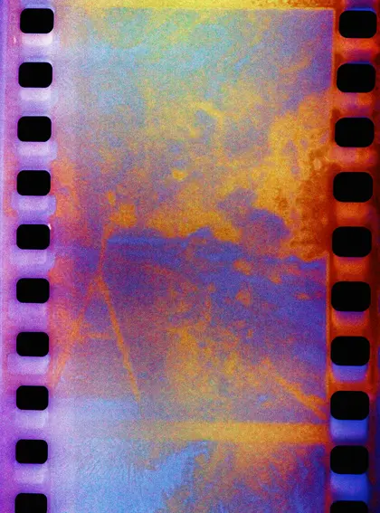 Retro Film Abstraction — 100-piece jigsaw puzzle
