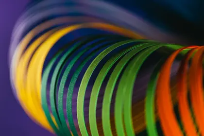 Vibrant Spirals — 200-piece jigsaw puzzle