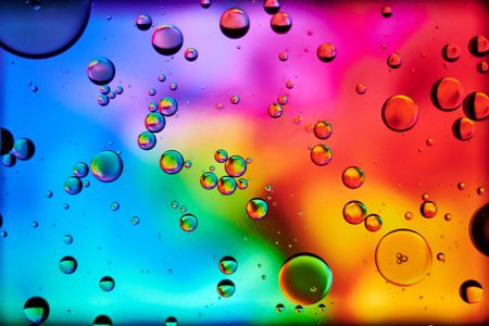 Vibrant Bubble Spectrum — 200-piece jigsaw puzzle