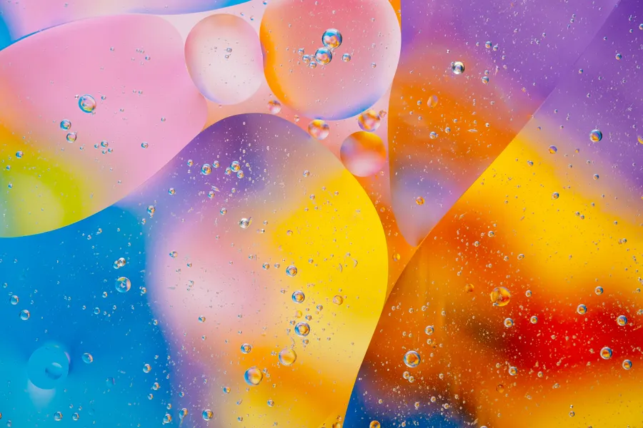 Colorful Bubble Symphony — 500-piece jigsaw puzzle