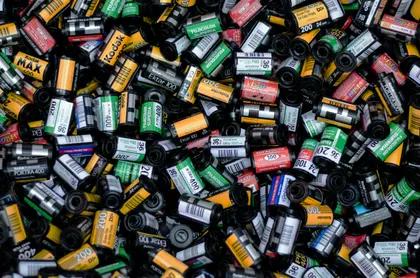Colorful Film Rolls — 500-piece jigsaw puzzle