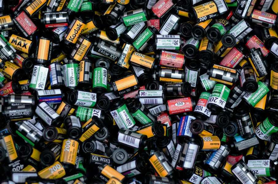 Colorful Film Rolls — 500-piece jigsaw puzzle
