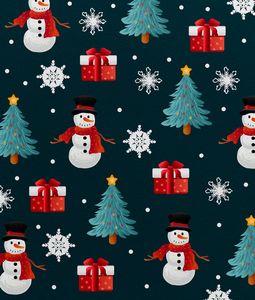 Festive Holiday Pattern — 64-piece jigsaw puzzle