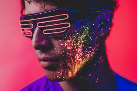 Neon Illumination — 64-piece jigsaw puzzle