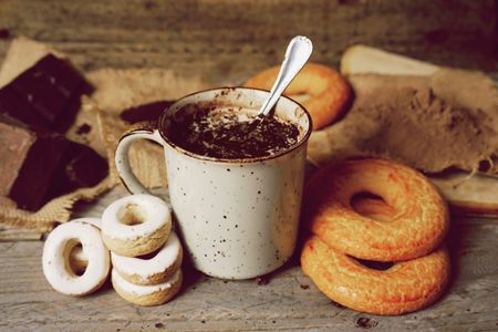 Cozy Coffee And Donuts — 300-piece jigsaw puzzle